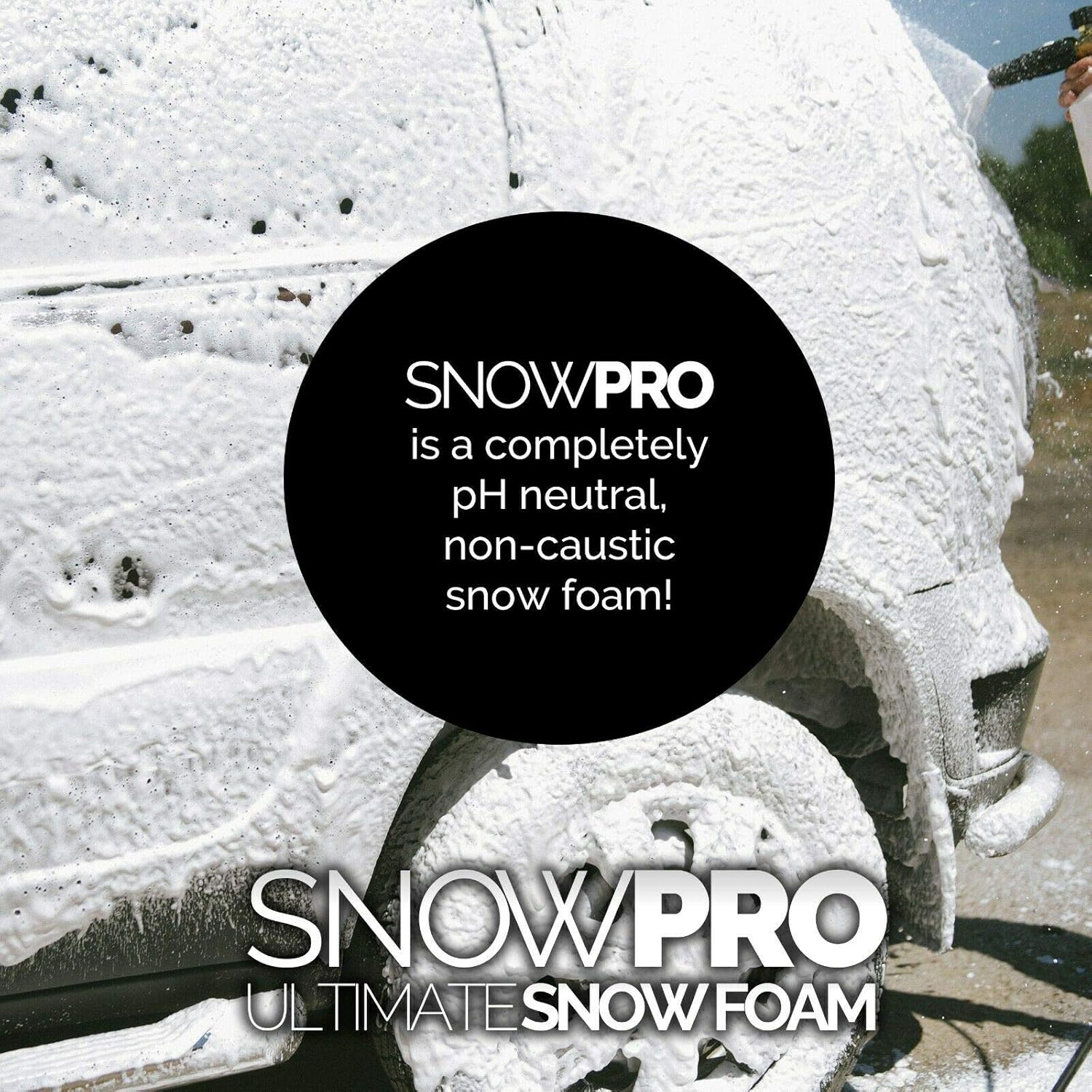 SnowPro Snow Foam Shampoo Car Wash Soap pH Neutral Vehicle Cleaning Detailing Pre Wash 5L Apple Fragrance - Image 3