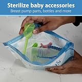 Dr. Brown's Microwave Steam Steriliser Bags 5-Count Travel Reusable view 5