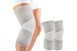 Knee Compression Sleeve, One Compress Bamboo Knee Sleeve for Knee Support and Sport, Knee Braces for Men Women, Knee Sleeves 