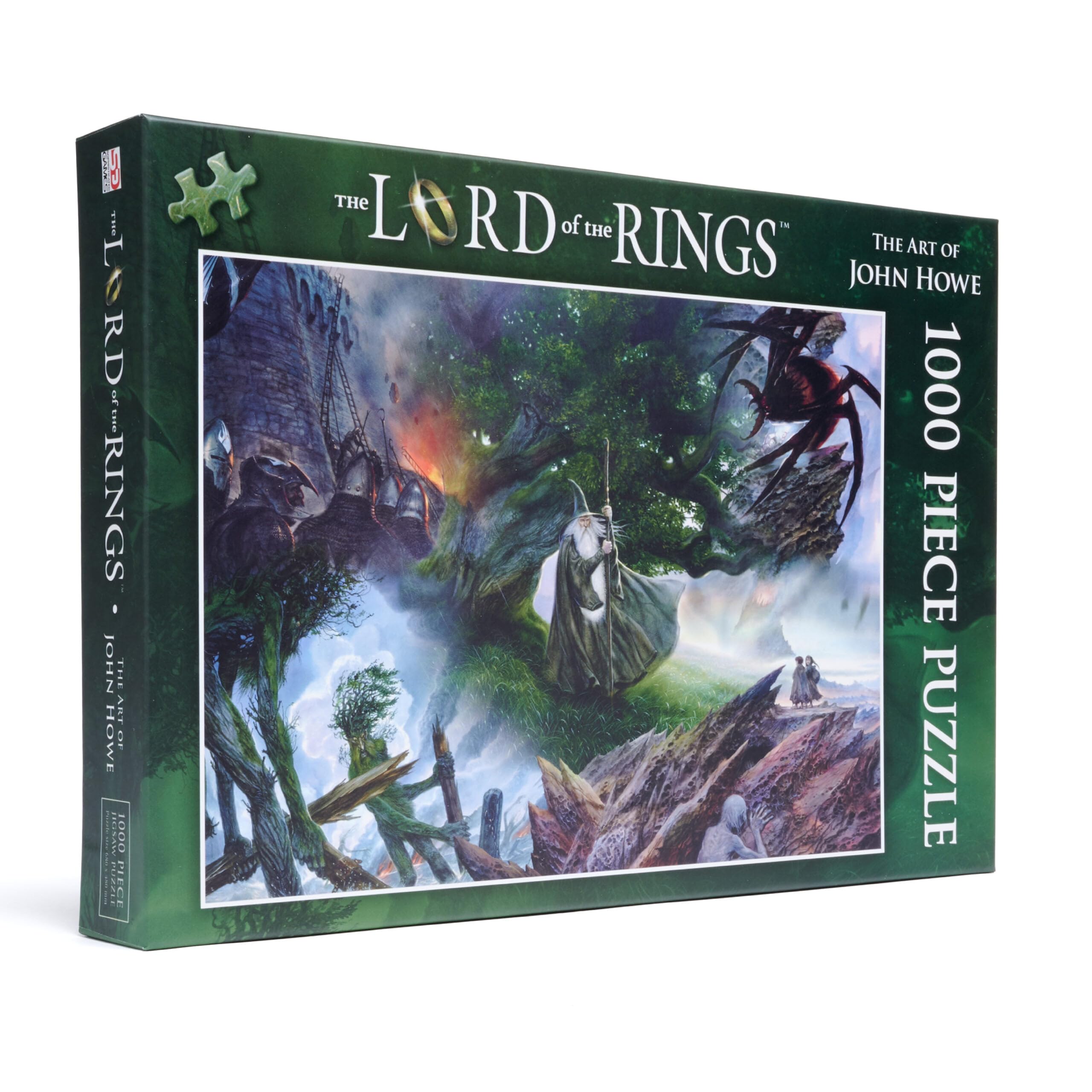 Thames & Kosmos The Lord of the Rings: Gandalf Jigsaw Puzzle, 1000 Piece Puzzle for Adults and Kids, Stunning Art and Visuals, Age 7+, Red — image 1