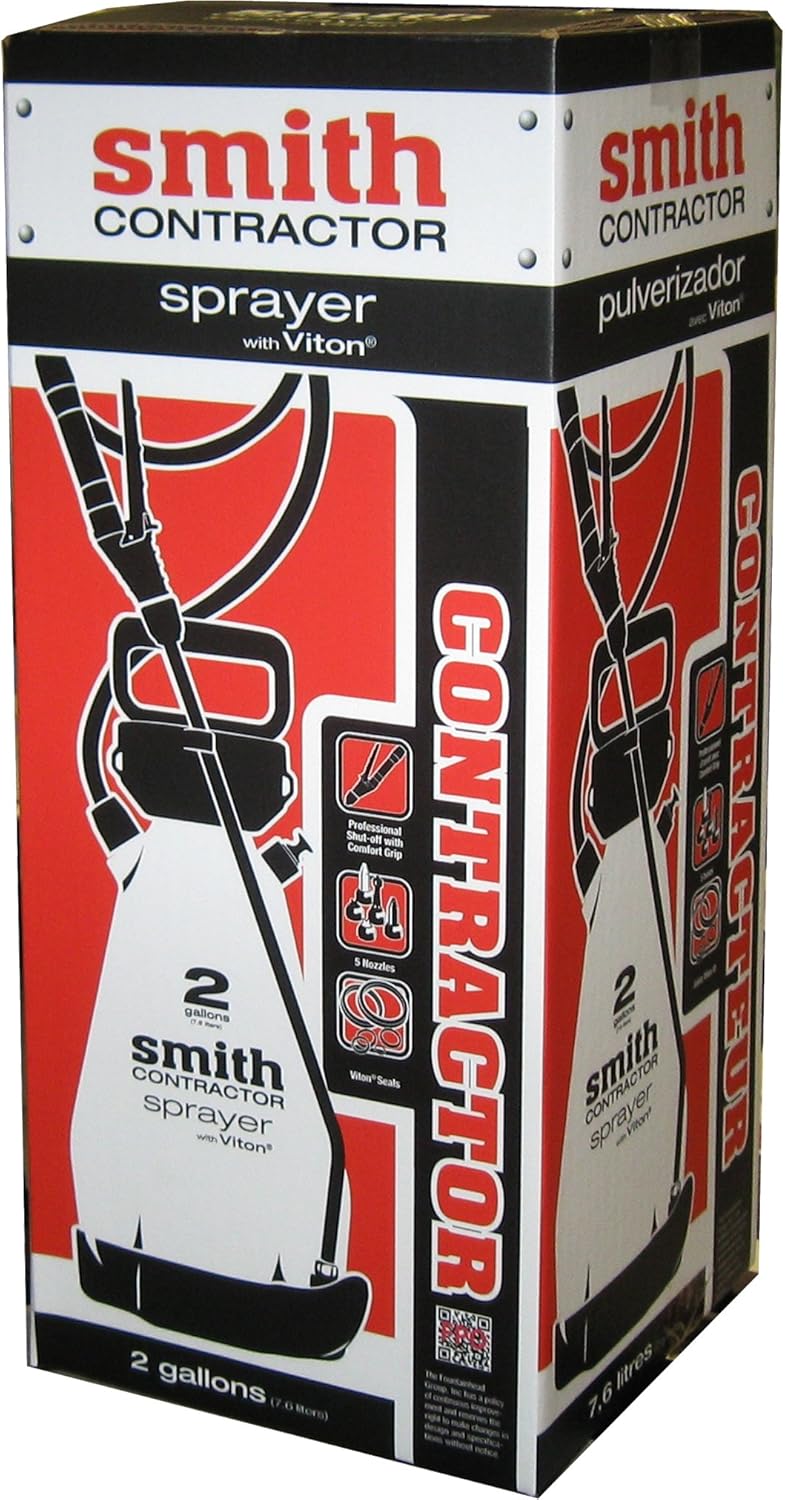 Smith Contractor 190216 2-Gallon Sprayer for Weed Killers, Herbicides, and Insecticides : Lawn And Garden Sprayers : Garden & Outdoor