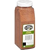Spice Classics Ground Nutmeg, 16 oz - One 16 Ounce Container of Ground Nutmeg Powder, Perfect in Coffees, Cocktails, Soups an