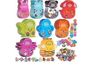 56PCS Valentine's Day Gifts Cards with 112PCS Shoe Charms Toys for Kids Valentines Day Gifts Shoe Accessories Clog Decoration