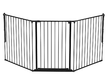 extra tall extending metal pet gate