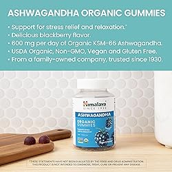 Himalaya Organic Ashwagandha Gummies, BlackBerry