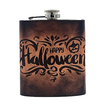 VINAY AND VIJAY Vintage Hip Flasks for Men Halloween Gifts for Men