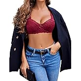 Avidlove Women's Lingerie Set Lace Bra and Panty Sets 2 Piece Lace Babydoll Outfits