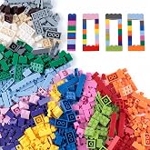 PUZSNAP 1000 Pieces Building Blocks Set STEM Construction Toys for Kids | 16 Colors Classic Building Bricks Compatible with Major Brands Creative Architecture Engineering Projects Gift