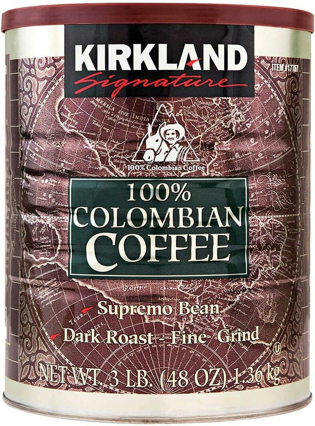 100% Colombian Coffee Supremo Bean 