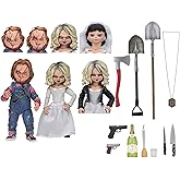NECA - Bride of Chucky - 7" Scale Action Figure - Ultimate Chucky & Tiffany 2-Pack