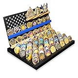 YUN RUI 11 Rows Challenge Coin Display, Removable