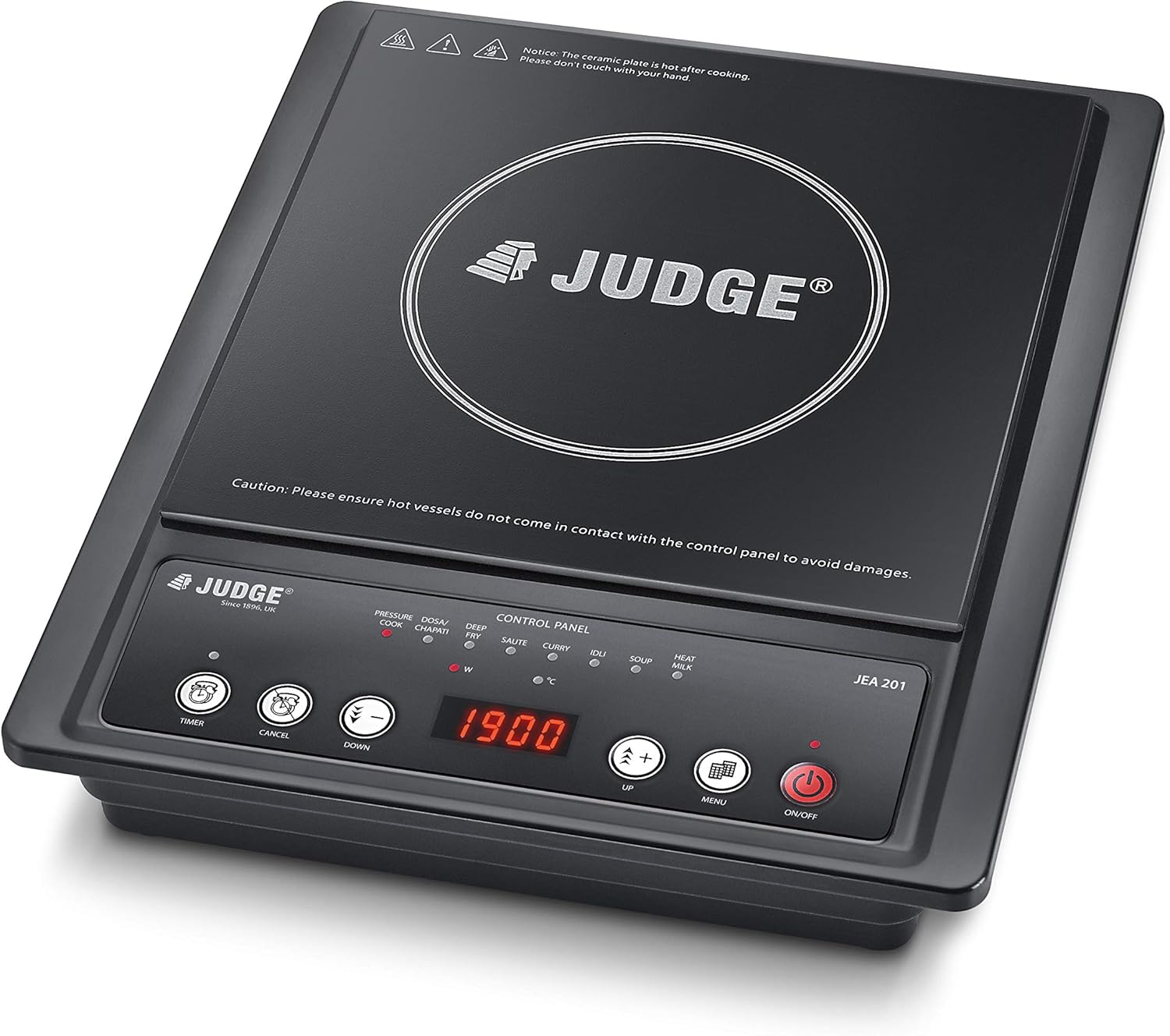Buy Judge by TTK Prestige W JEA 201 1900Watt Induction Cooktop (Black