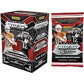 2025 Panini Prizm Draft Picks College Football Retail Blaster Box | 6 Packs Per Box | 30 Trading Cards | College Football Trading Cards | Exclusive Retail Prizm Parallels
