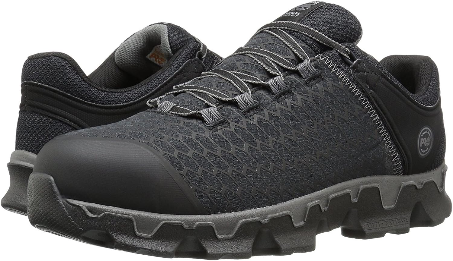 Timberland PRO Men's Powertrain Sport Alloy Safety Toe Electrical Hazard Athletic Work Shoe, Black Synthetic, 15: Shoes