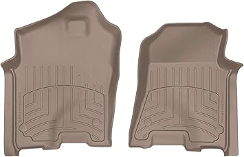 Amazon Com Weathertech Floorliner Hp Custom Floor Mats For 2019 Ram 1500 Crew And Quad Cab 4514281im Automotive