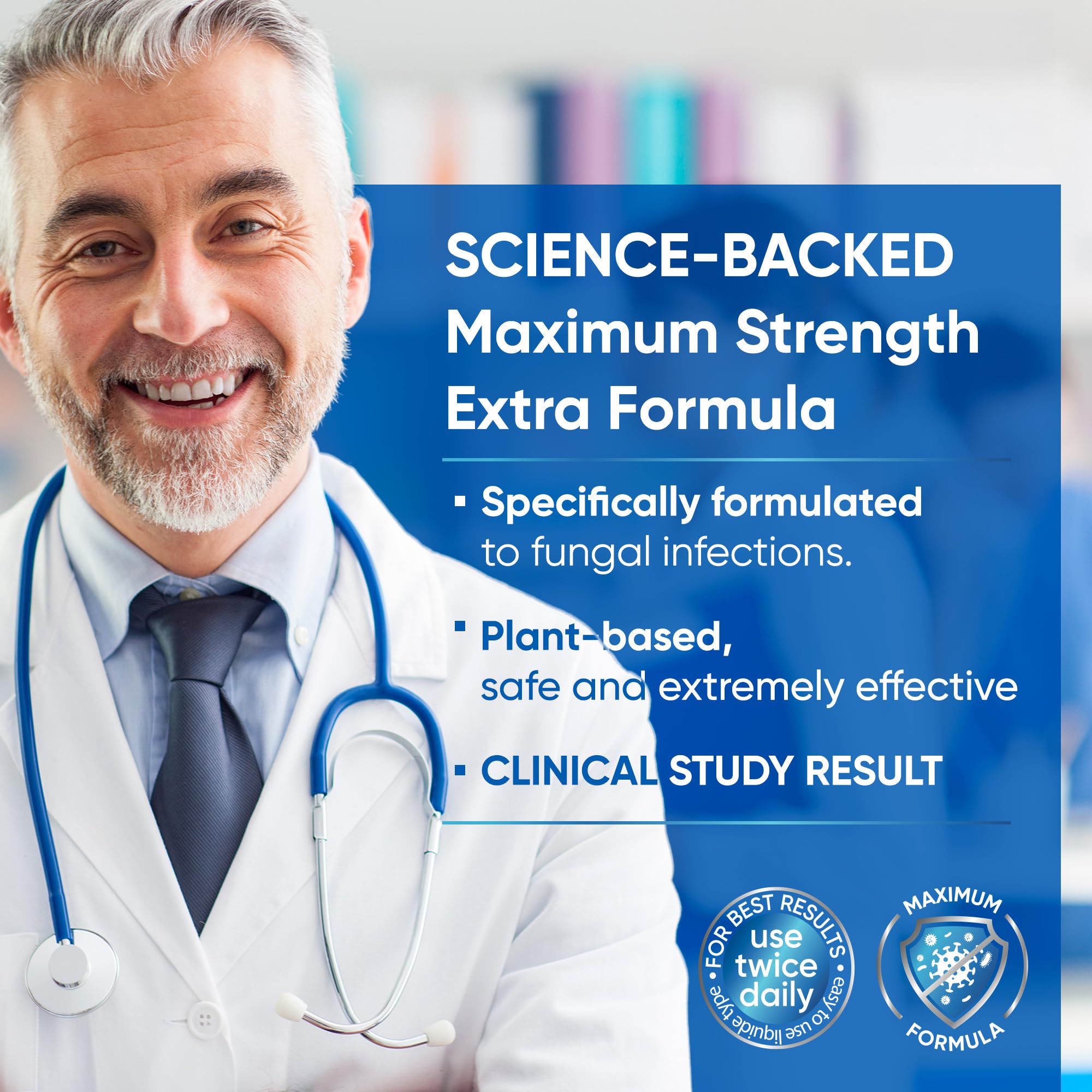 Toenail Fungus Treatment Extra Strength 2pcs x 30ml, Fungus Nail Treatment, Nail Fungus Treatment for Toenail, Toe Nail Fungus Treatment Extra Strength for Damaged and Discoloration Nails. - Image 6