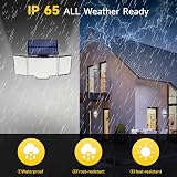 Haokiang 348LED Solar Lights 2000LM 270° IP65 Outdoor Motion Sensor view 5