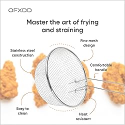 Deep Wire Basket for Cooking - Pack of 2