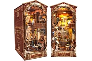 WEVYHFS SPORTS 3D DIY Book Nook Insert Kit Shelf Magic World - Classic Design Concept, Interesting DIY Experience, DIY Crafts/Birthday Gifts/Home Decor for Girls&Boys Teens&Adults