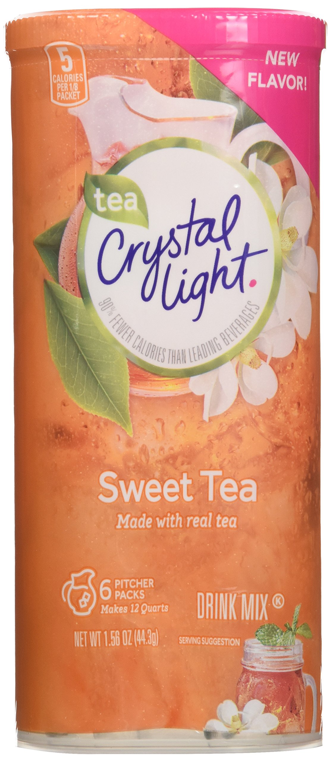 Crystal Light Raspberry Tea, (12Quart) 1.6Ounce