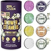 Shower Steamers Aromatherapy - Shower Bombs with Natural Essential Oils for Daily Relaxation & Stress Relief, Birthday Gifts for Women, Mom, Teen 8 Pack
