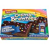 Little Debbie Cosmic Brownie Single-Serve Caddie, Chocolate, 6 Count