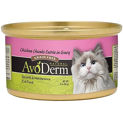 AvoDerm Natural Wet Cat Food with Chicken, Pack of Nigeria Ubuy