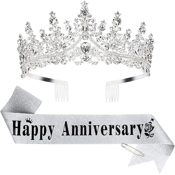 Happy Anniversary Party Sash [1 Pcs] - Available In PINK