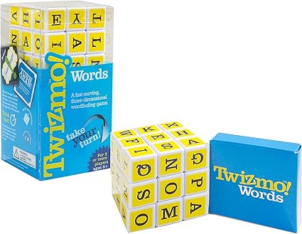 Twizmo! Words Family Strategy Word Game with Twist Cube