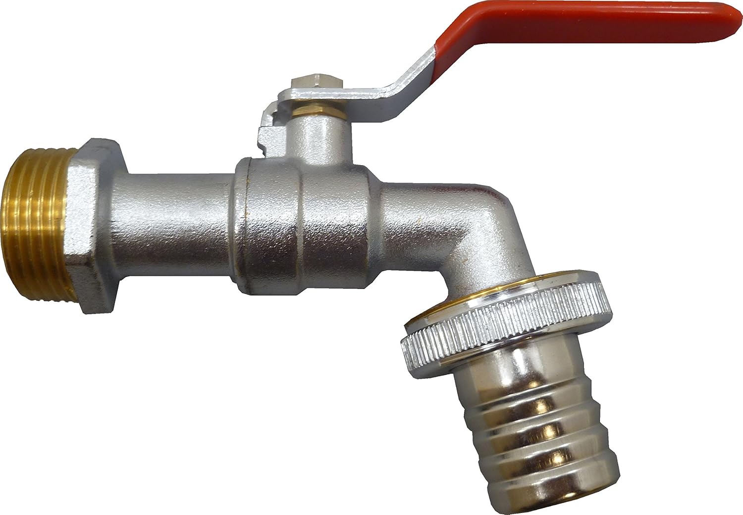 Водопроводный кран с креплением к стене