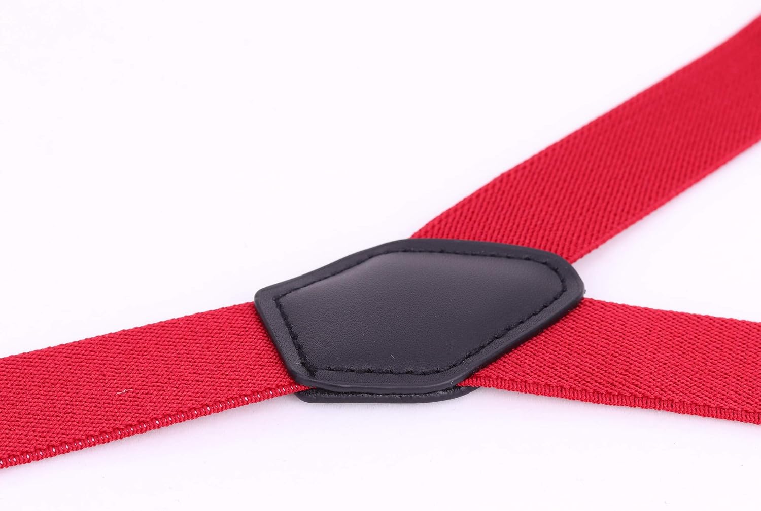 WANYING Baby Kids Braces Bow Tie Set for 1-5 Years Boys Girls 3 Black Clips Y-Back 2.5cm Elastic Suspenders for Children Toddler - Red - Image 5