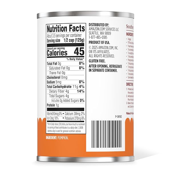 AMAZON GROCERY, PUMPKIN, 15 OZ