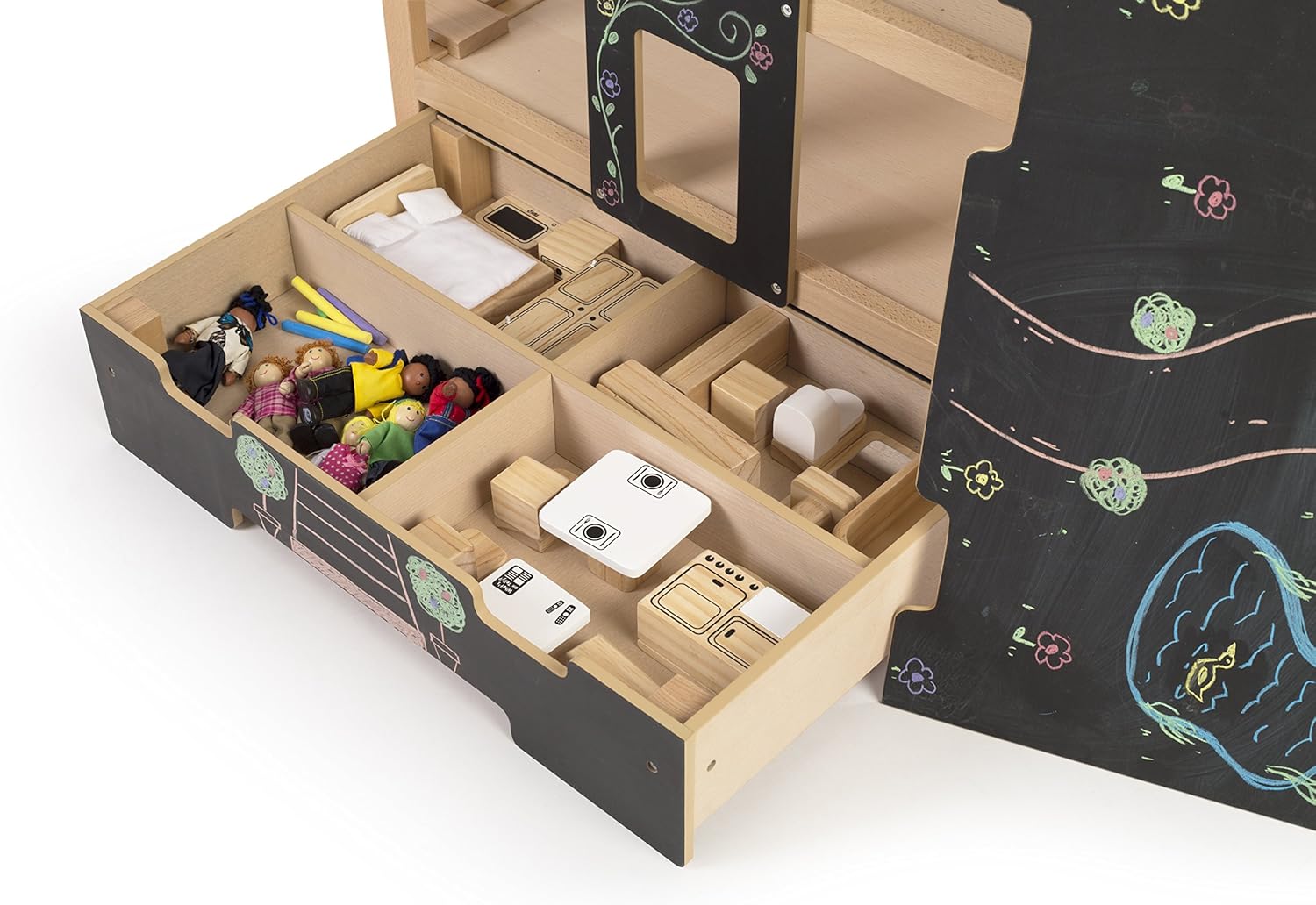 open plan dolls house