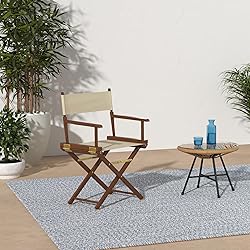 Casual Home 18" Director's Chair Honey Oak Frame