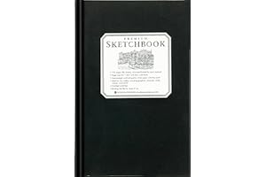 Premium Black Sketchbook - Small (5-1/2'' x 8'', micro-perforated pages)
