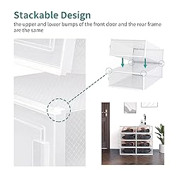 PARANTA 4-Piece Boots and 12-Piece Shoes Storage