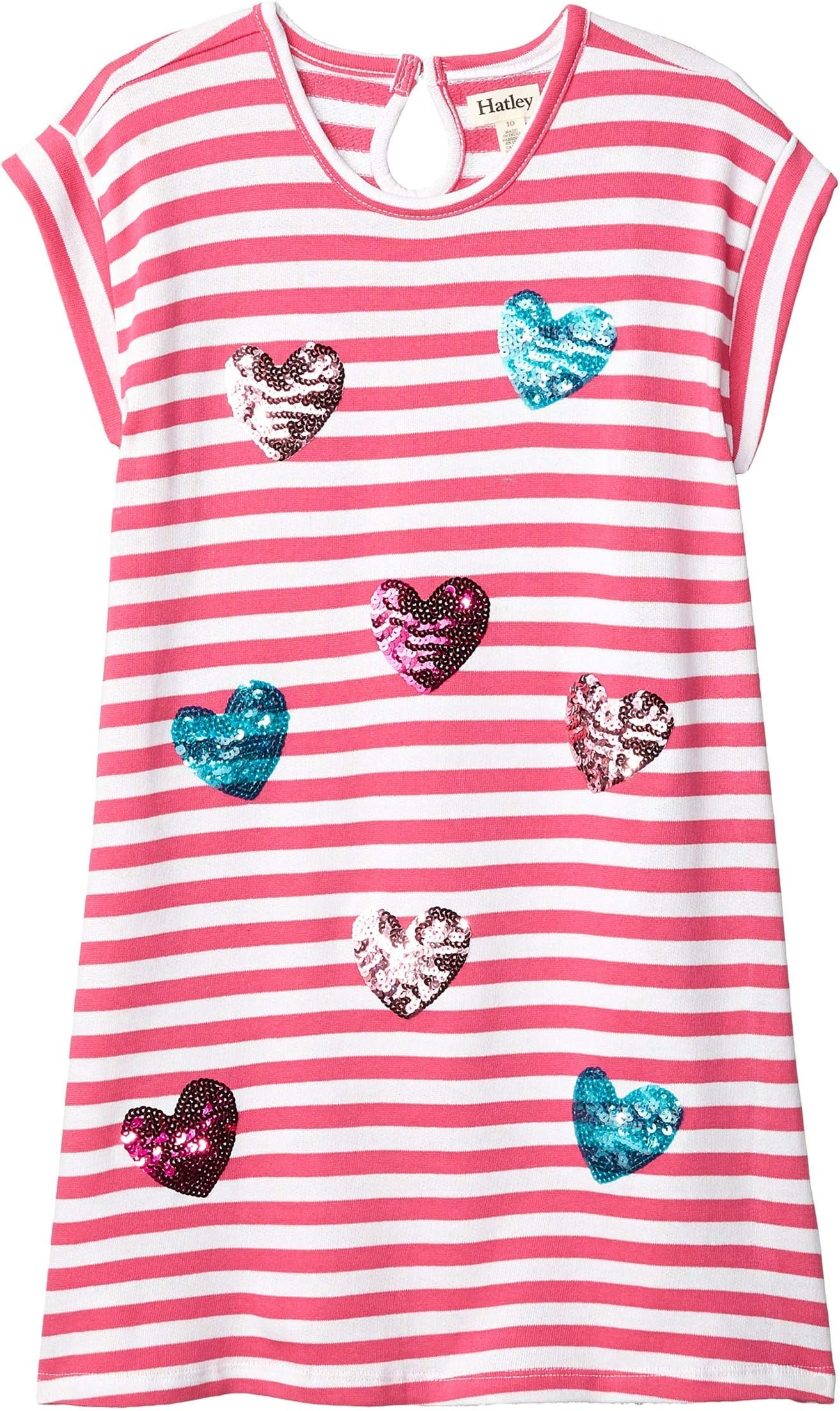 Hatley Kids Girl's Sweet Hearts Shift Dress (Toddler/Little Kids/Big Kids)