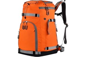 HELIAR 55L-70L Expandable Ski Boot Bag – Waterproof, Durable with Helmet Compartment – Ideal for Ski & Snowboard Gear – Men & Women