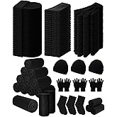 Toulite 120 Pcs Homeless Care Package Supplies Winter Knit Beanies Gloves Socks Fleece Blankets Bulk for Winter Homeless Care