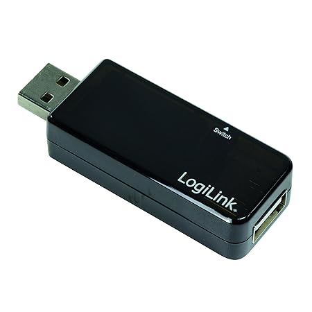 LogiLink PA0158 USB Power Multimeter Leistungsmssgerät Schwarz
