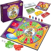 Rich Dad Cashflow Board Game for Kids, Children's Edition, Up to 6 Players | Ages 6+ - Fun and Educational Learning Games for Boys, Girls, and Family