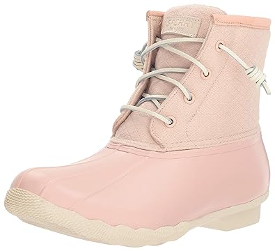 womens duck boots pink