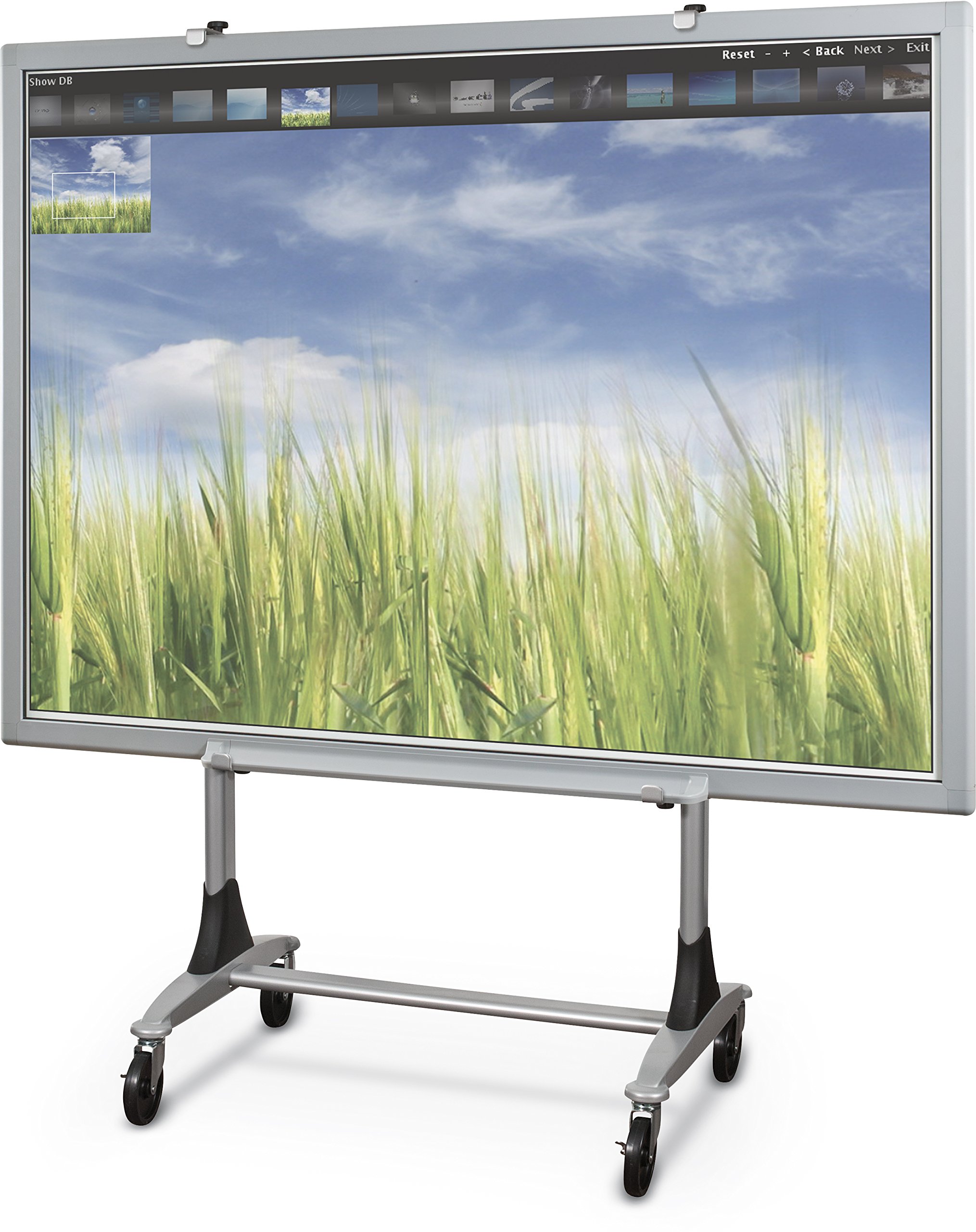 Balt Genius Mobile Dry Erase Whiteboard Stand, Interactive Projector