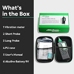 Vibration Meter VM-420 Digital Vibrometer Handheld