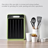 Atyhao 4 in 1 Defrosting Tray & Cutting Board, 31.2x21.1cm, Black view 4