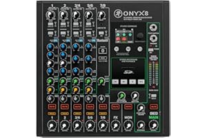 Mackie Onyx Series, 8-Channel Premium Analog Mixer with Multi-Track USB (Onyx8)