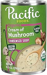 Pacific Foods Organic Cream of Mushroom Soup, 10.5 oz Can