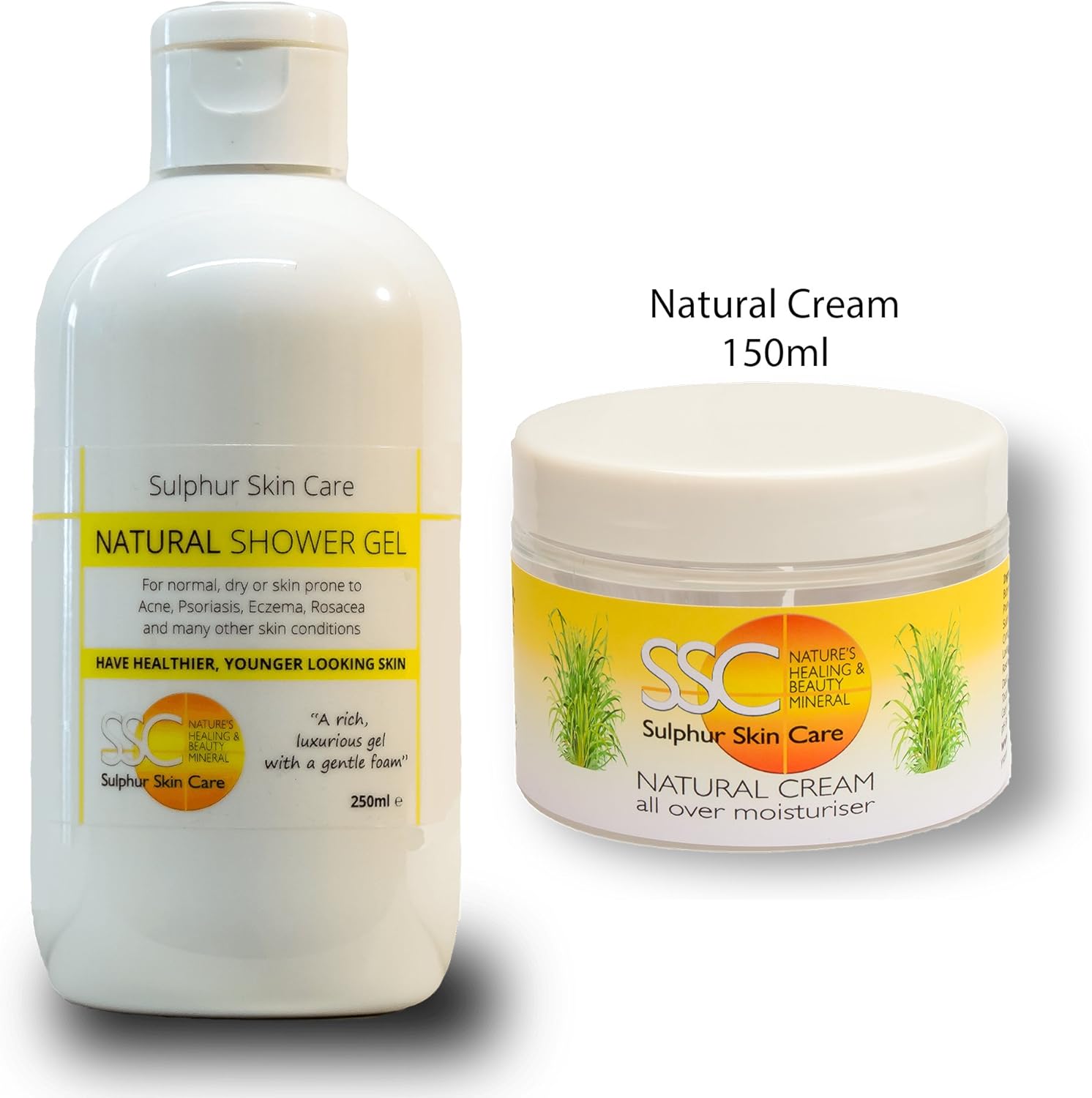 Sulphur Skin Care Duo Natural Sulphur Moisturising Cream