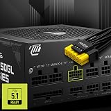 MSI MAG A850GL 850W PCIe 5.0 ATX 3.0 Fully Modular 80 Plus Gold view 5