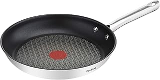 Tefal A70408 Duetto Edelstahlpfanne Induktion versiegelt 32 cm